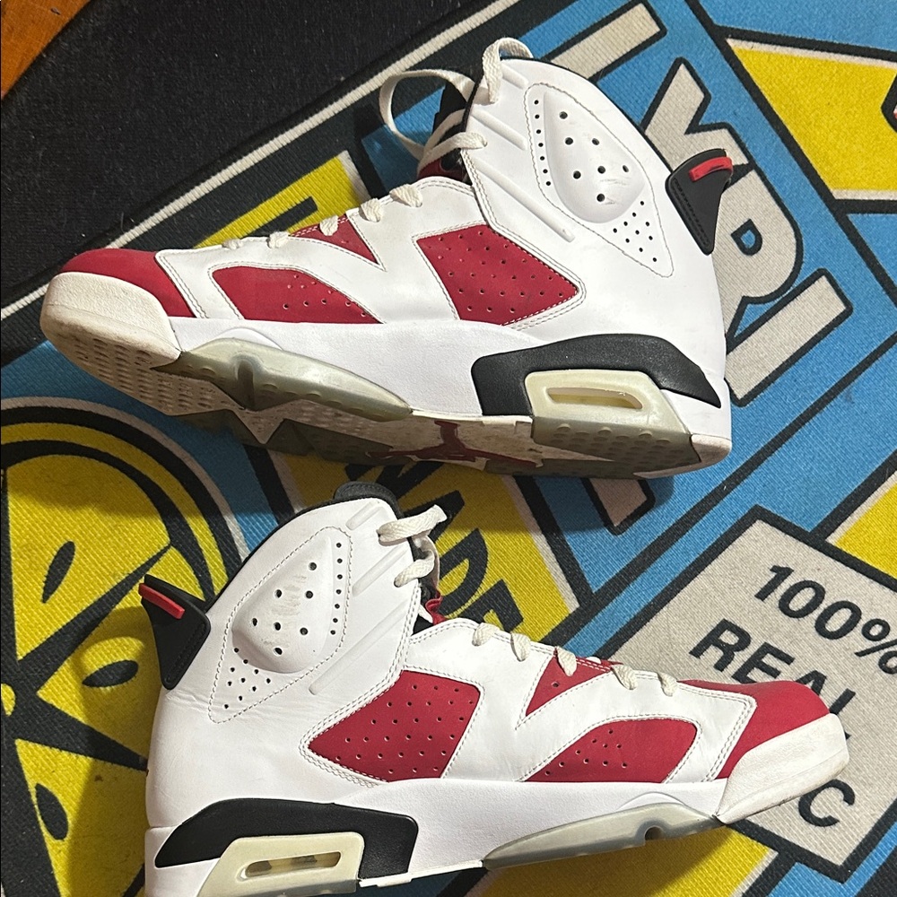 Jordan 6 Carmine Red View 3